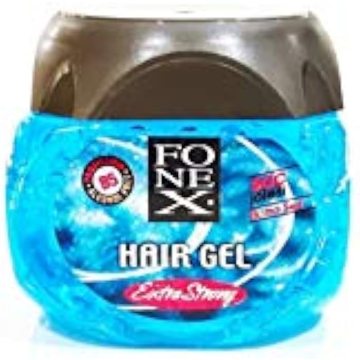 Fonex FO-FX103C Hair Gel, Extra Strong, 7.4 Ounce - Image 1